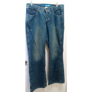 VTG Delia's Womens Flare Bell Bottom Jeans Sz 15 Blue Retro Hippie Festival NWT